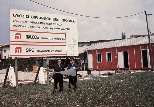1981 Gennaio Vicenza Esposizioni N 19 Pad 3 Cantiere Fina De Lai