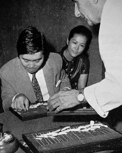 1972 Vicenza Esposizioni 1972 Mostra Nazionale Dell Oreficeria Gioielleria E Argenteria Operatori Giappone