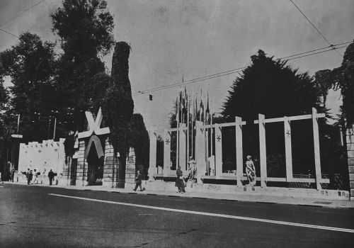 1960 Vicenza 1960 Giardino Salvi Ingresso